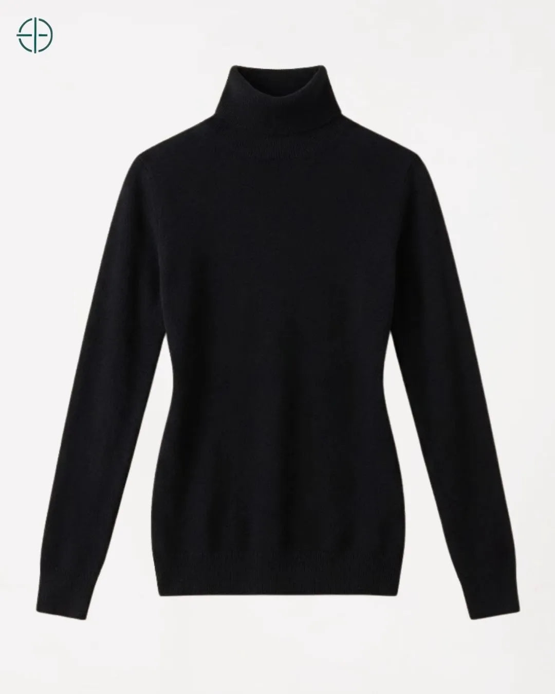 Suéter Feminino Gola Alta 100% Caxemira | Rest Money™