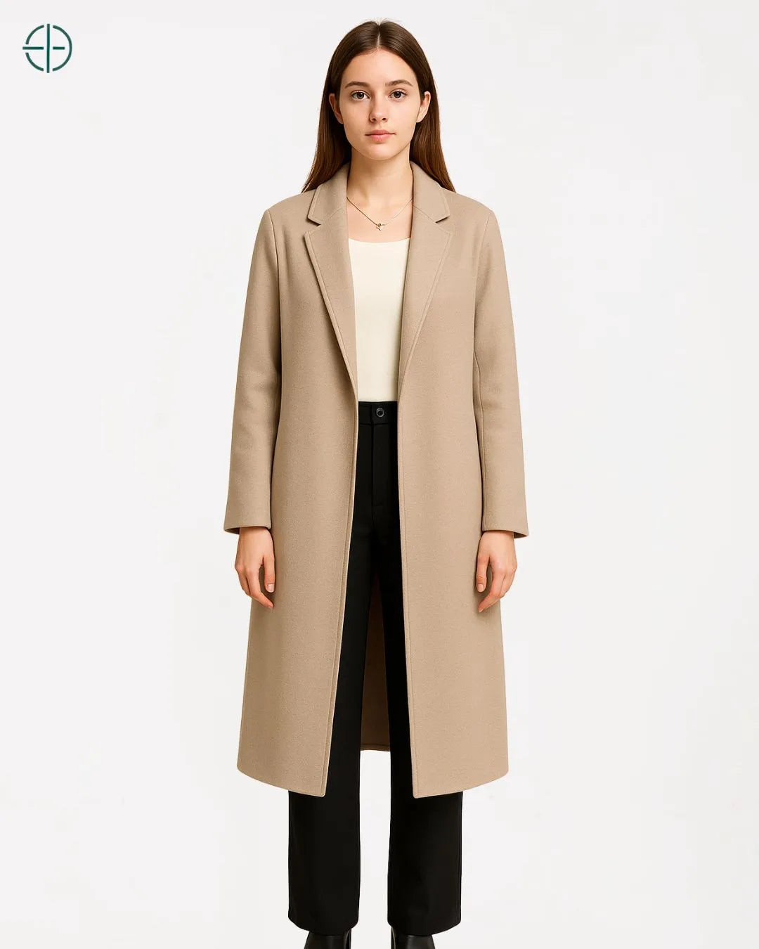 Sobretudo Aberto 100% Caxemira | Rest Money™