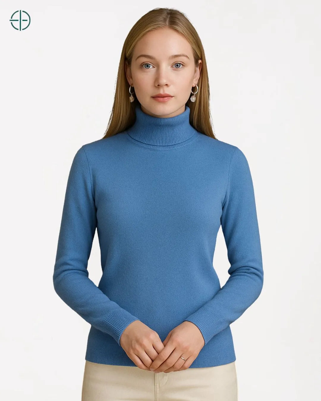 Suéter Feminino de Veludo 100% Caxemira | Rest Money™
