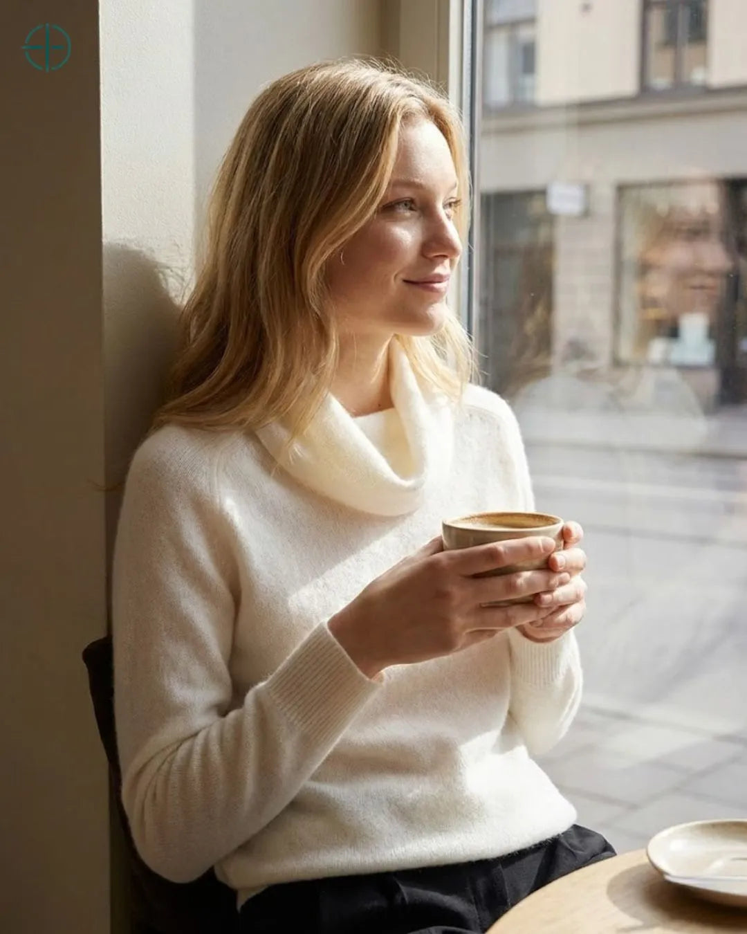 Suéter Feminino Carlotta 100% Cashmere | Rest Money™