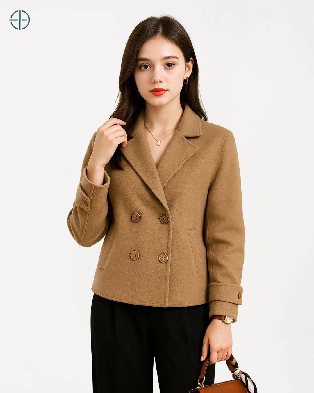 Blazer Lapela Transpassado 100% Caxemira | Rest Money™