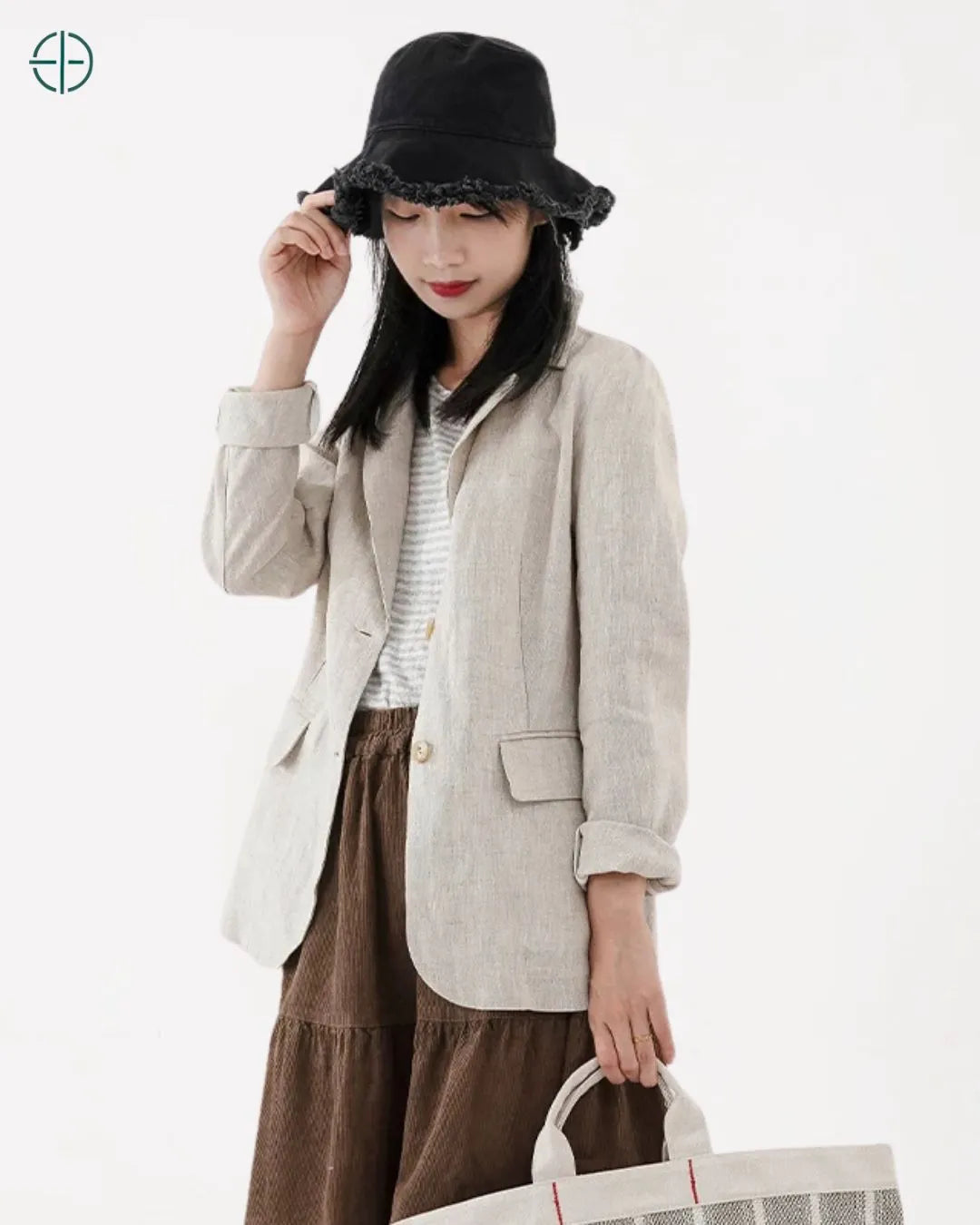 Blazer Feminino 100% Linho | Rest Money™