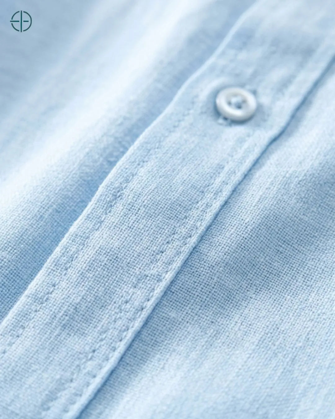 Camisa 100% Linho Masculina Sem Bolso | Rest Money™