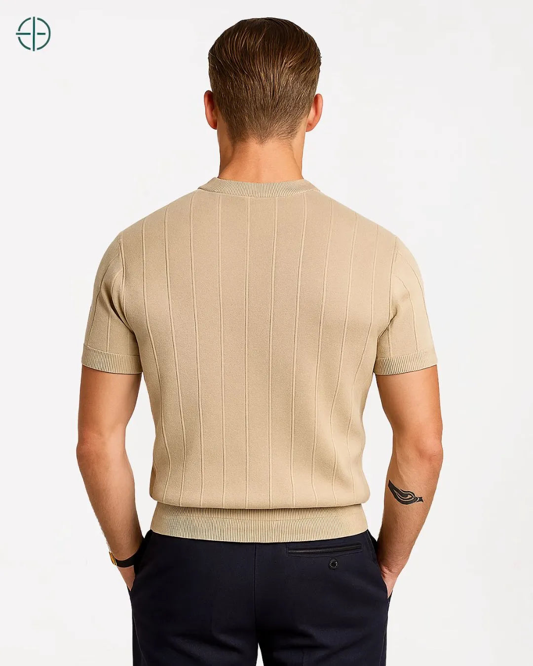 Camiseta Canelada Masculina | Rest Money™