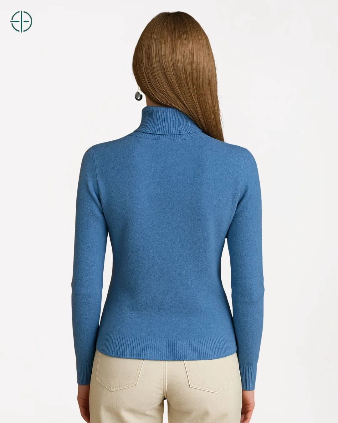 Suéter Feminino de Veludo 100% Caxemira | Rest Money™