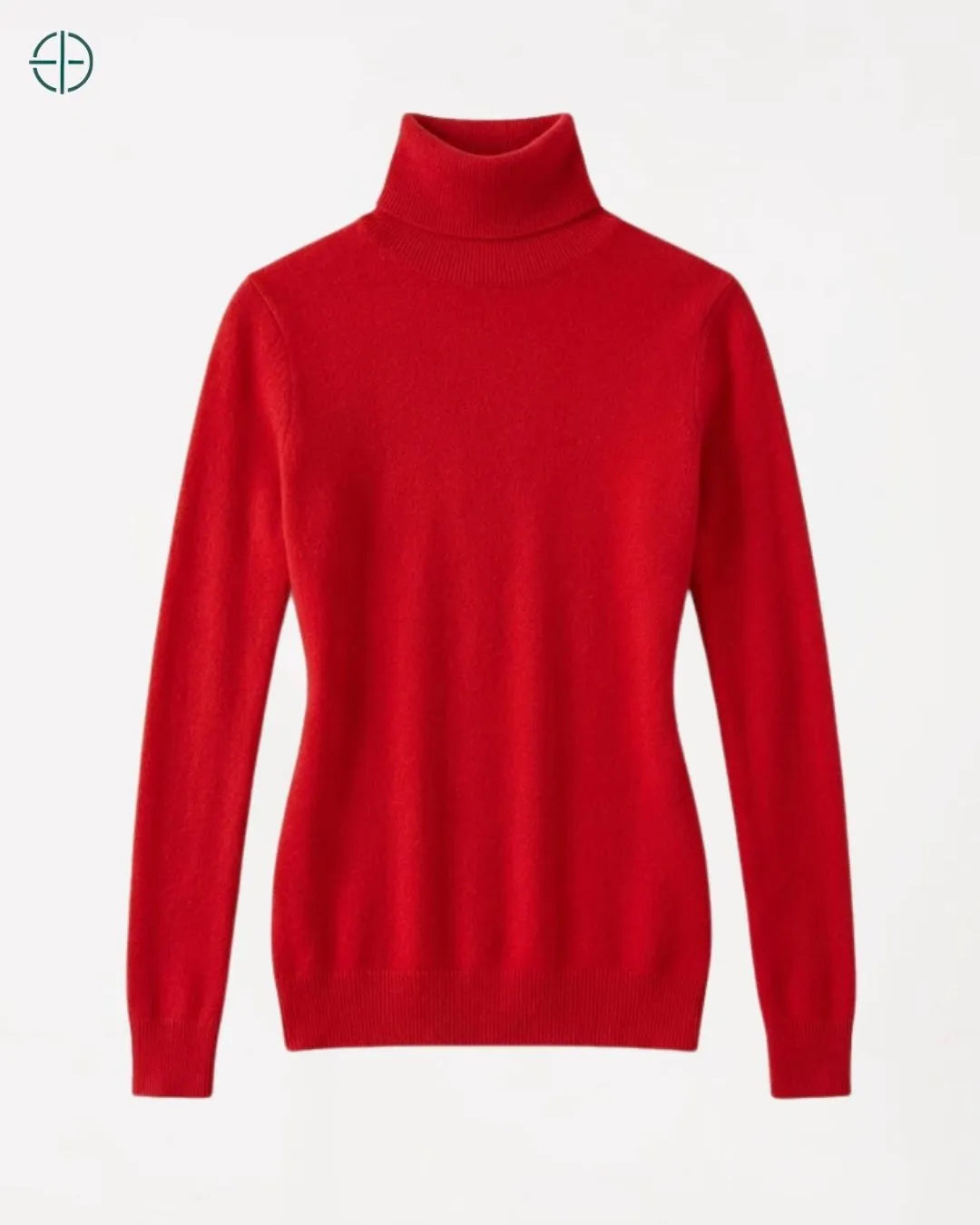 Suéter Feminino Gola Alta 100% Caxemira | Rest Money™