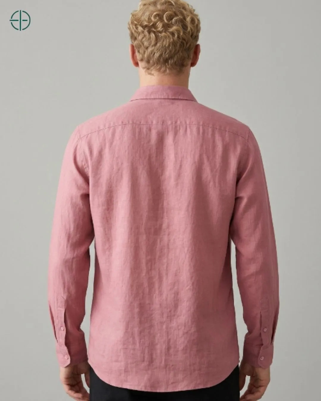 Camisa 100% Linho Masculina Sem Bolso | Rest Money™