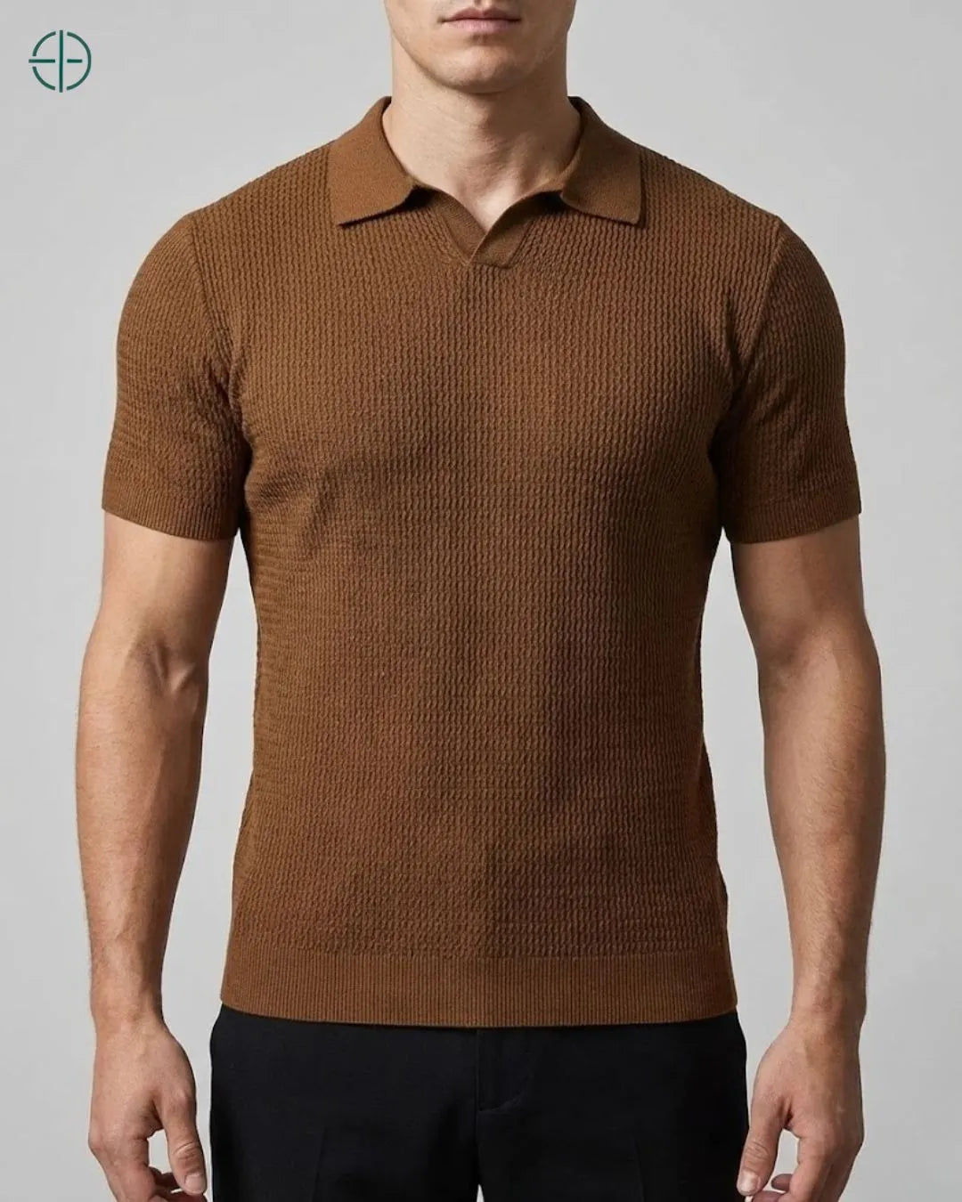 Camisa Polo Texturizada | Rest Money™
