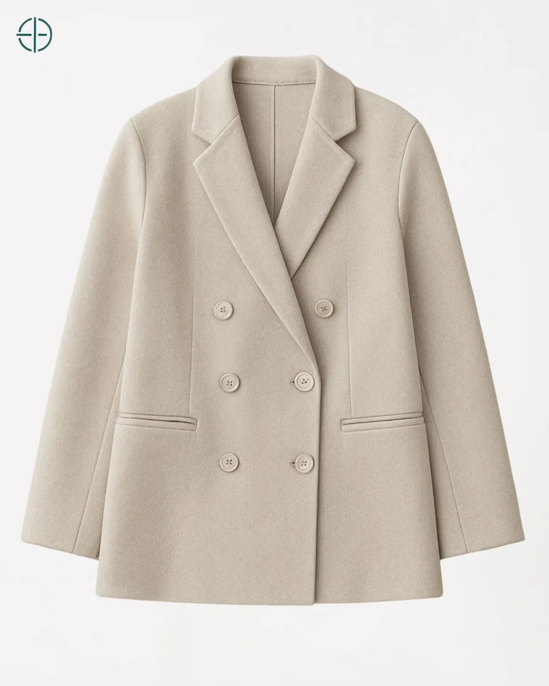 Blazer Transpassado Gola V 100% Caxemira | Rest Money™