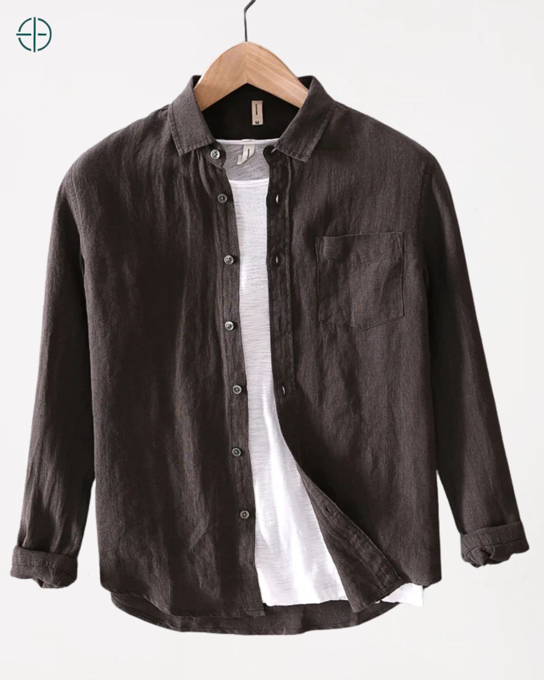 Camisa 100% Linho Manga Longa | Rest Money™