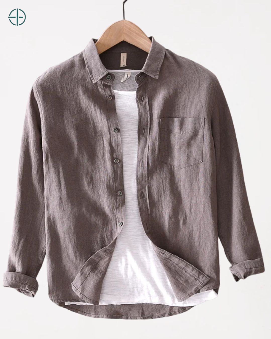 Camisa 100% Linho Manga Longa | Rest Money™