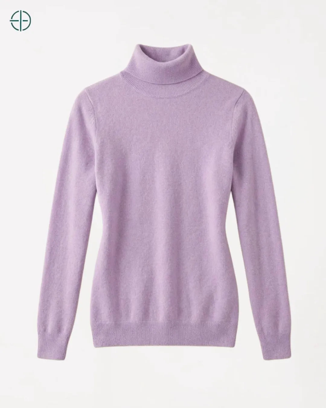 Suéter Feminino Gola Alta 100% Caxemira | Rest Money™