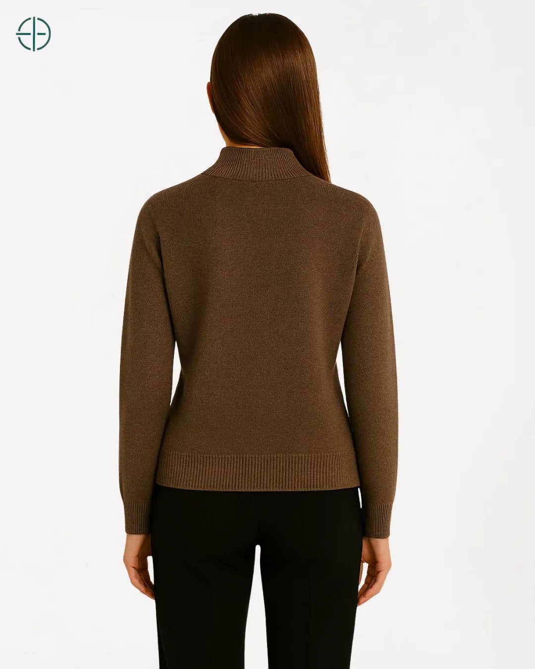 Suéter Gola Média Clássico 100% Caxemira | Rest Money™