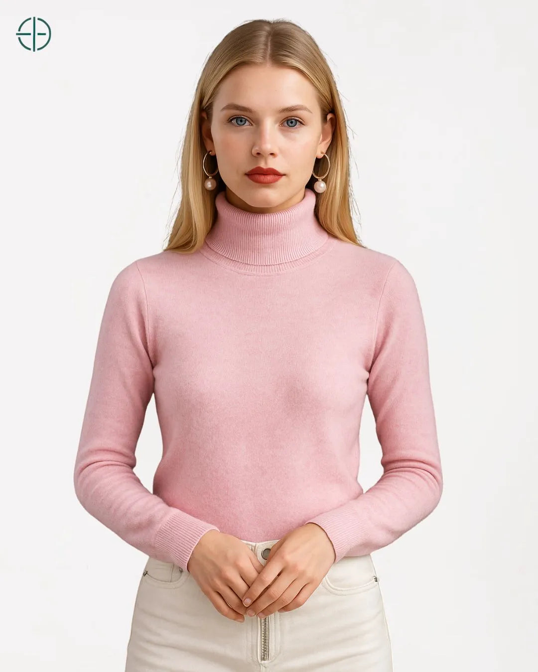 Suéter Feminino de Veludo 100% Caxemira | Rest Money™