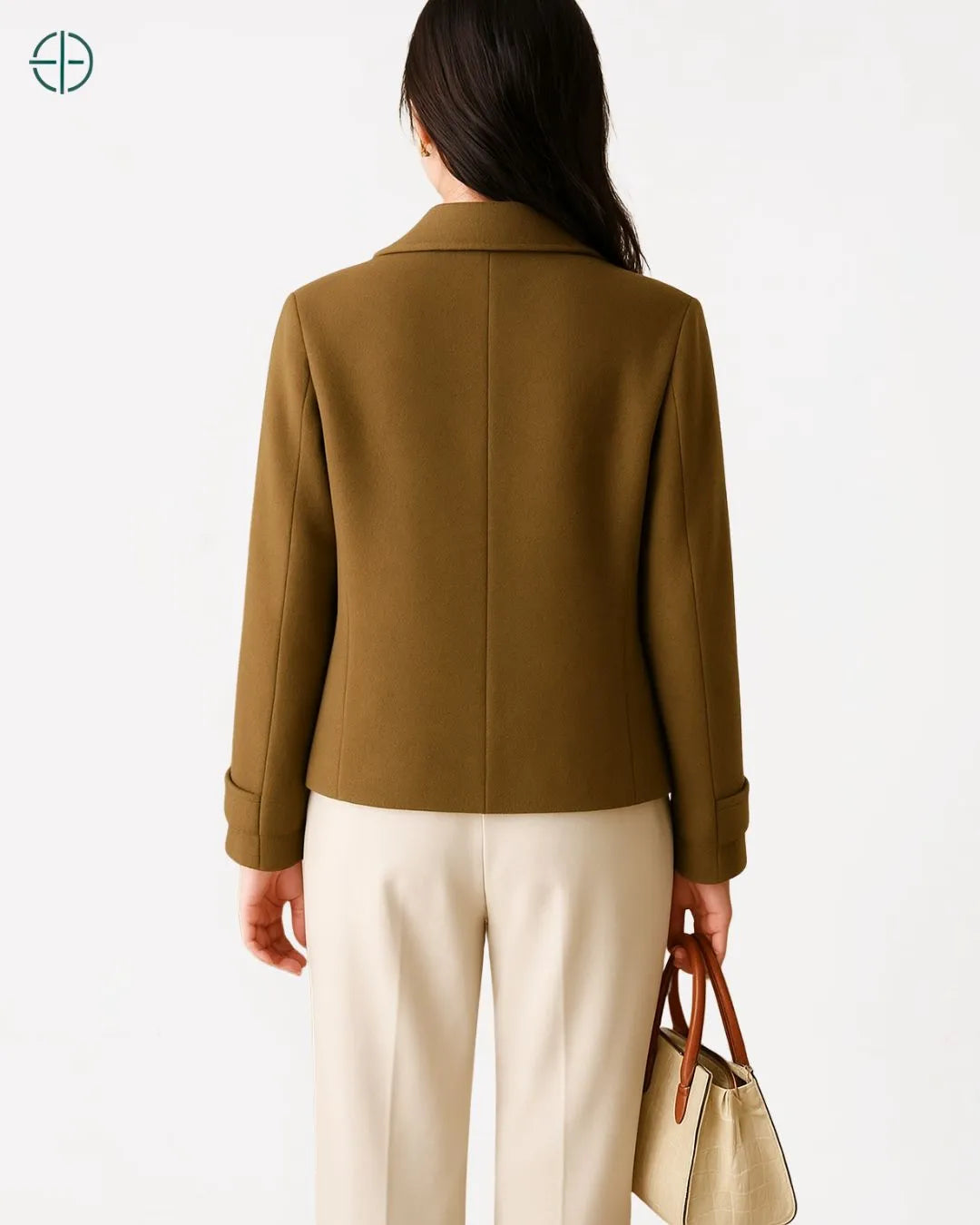 Blazer Lapela Transpassado 100% Caxemira | Rest Money™