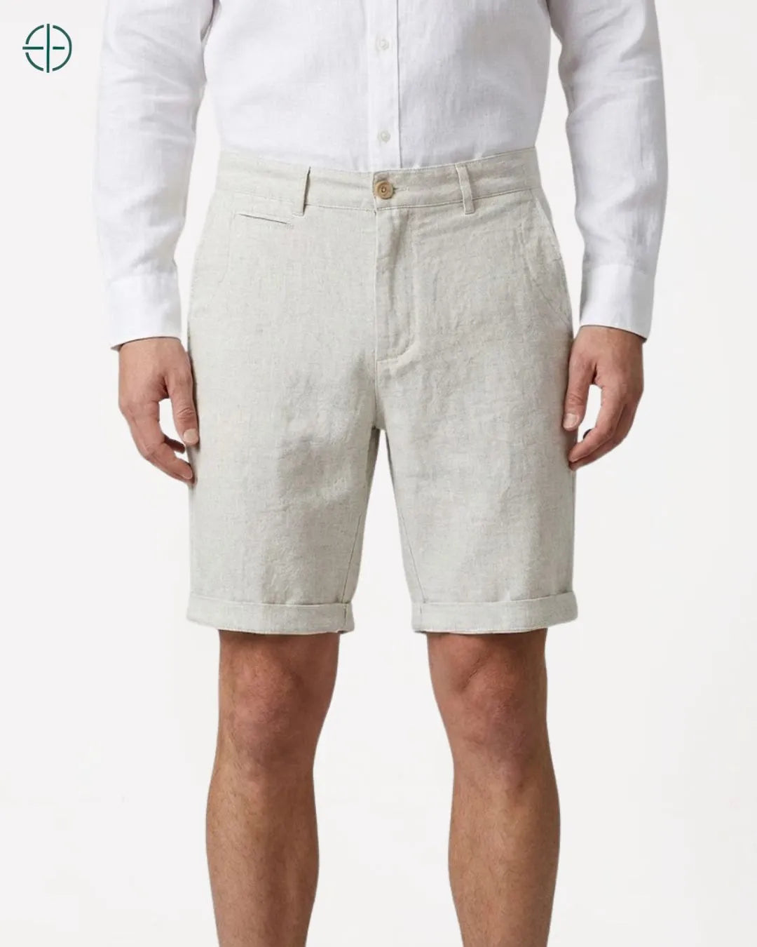 Bermuda 100% Linho Masculino | Rest Money™