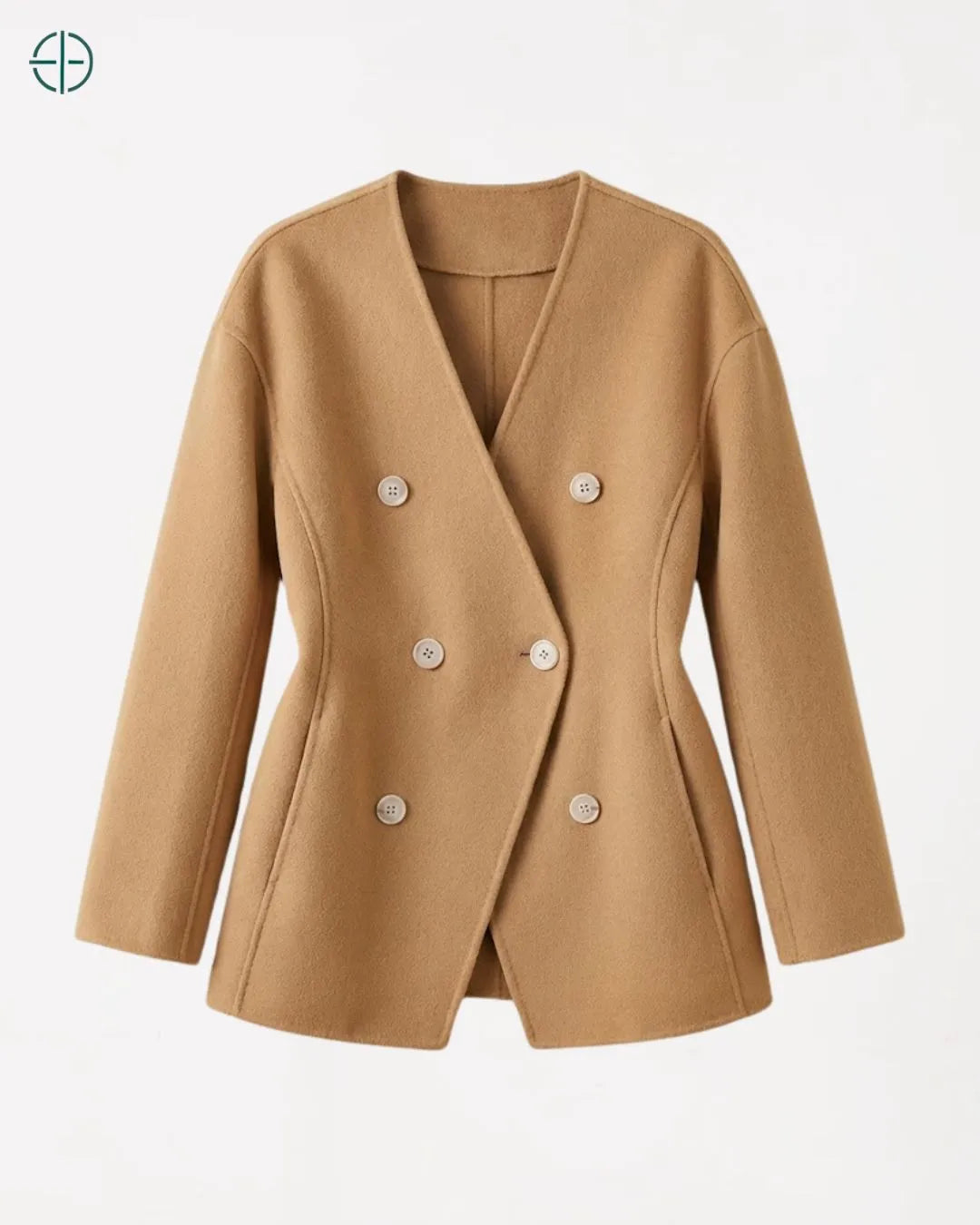 Blazer Transpassado Gola V 100% Caxemira | Rest Money™