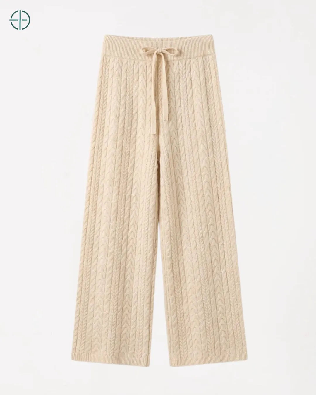 Calça Trançada Feminina 100% Caxemira | Rest Money™