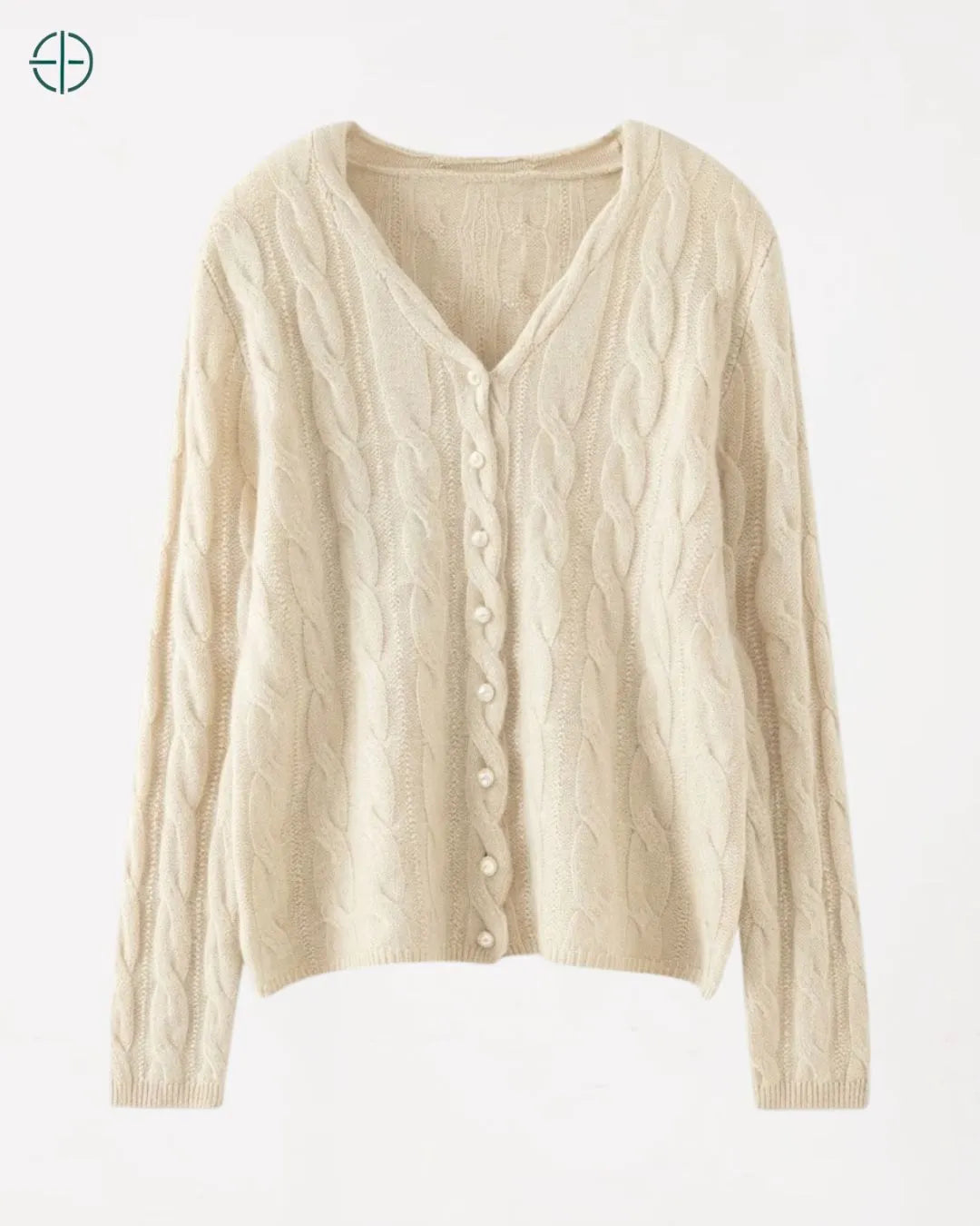 Cardigan Feminino Verbania 100% Cashmere | Rest Money™