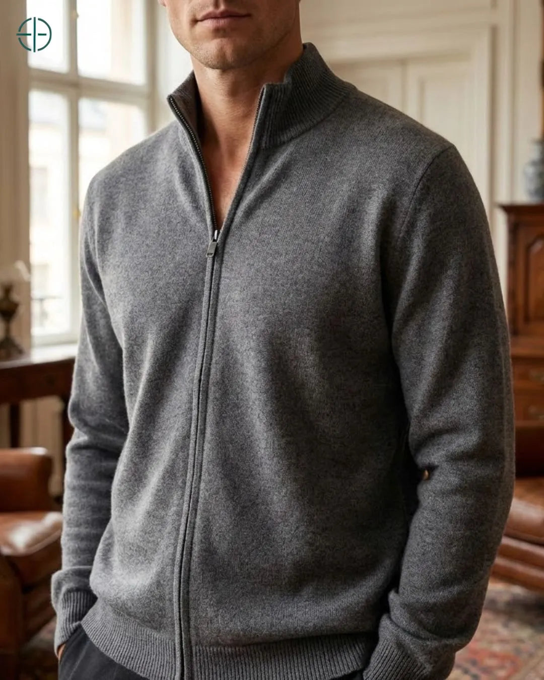 Cardigan_Masculino_Manga_Longa_100_Caxemira_Rest_Money_