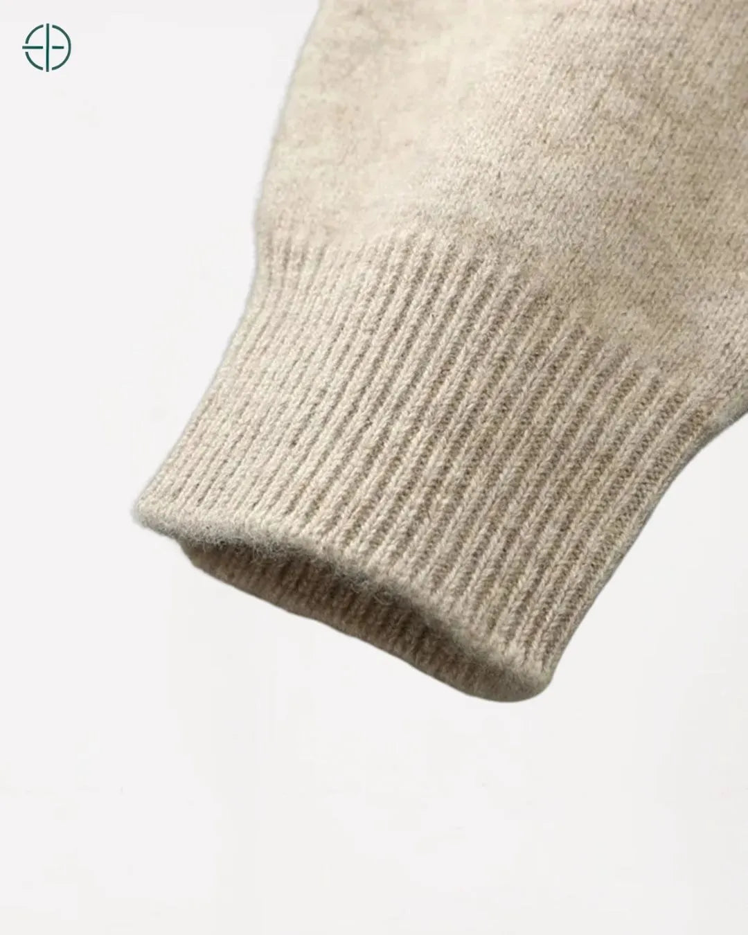 Corte refinado do cardigan com visual discreto e clássico