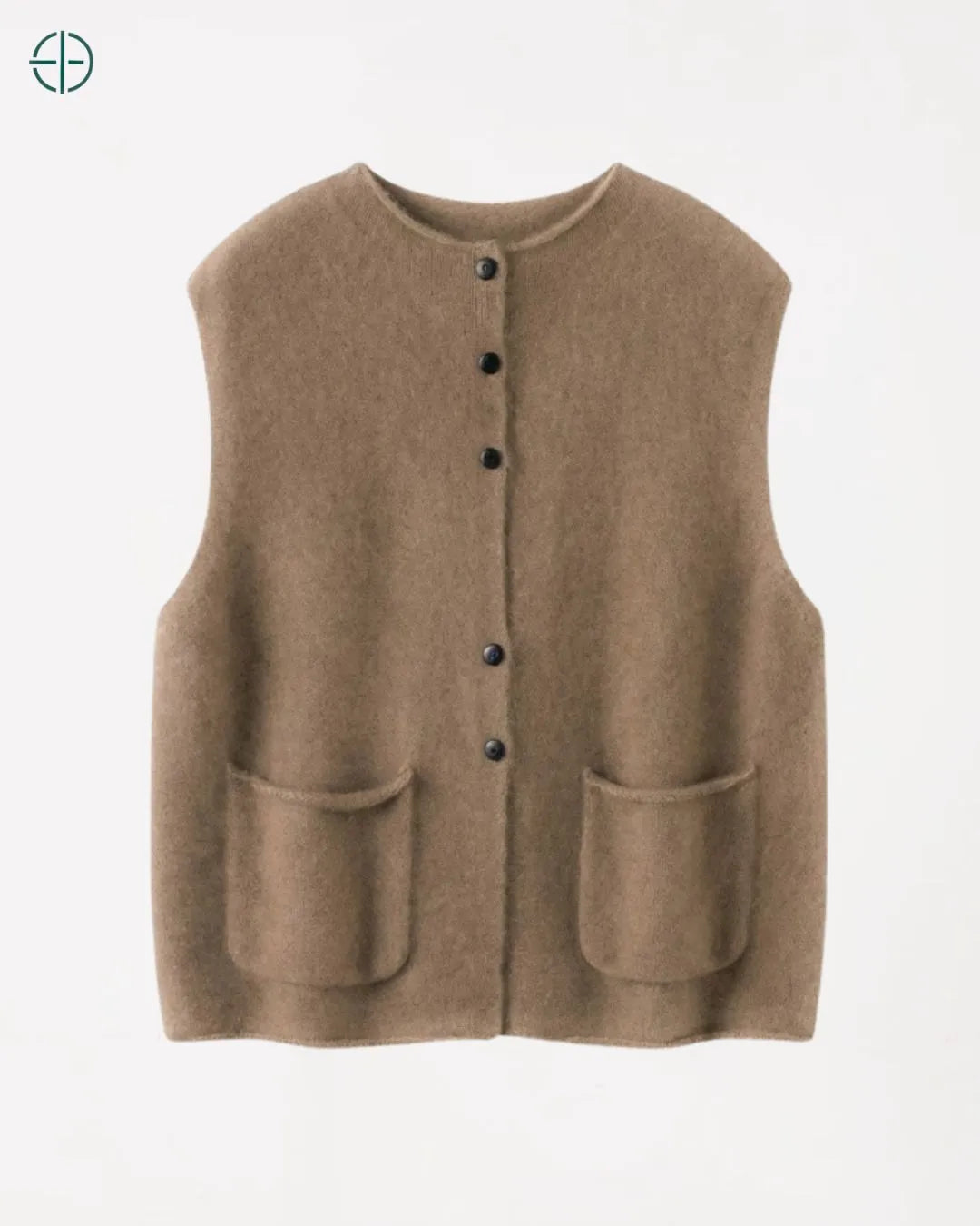 Colete Feminino Clarice 100% Cashmere | Rest Money™