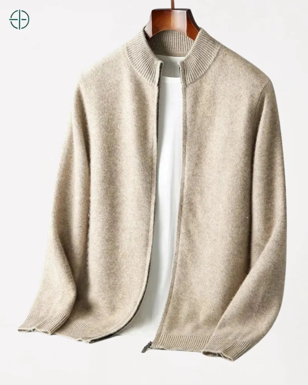 Estilo casual-chique masculino com peça versátil