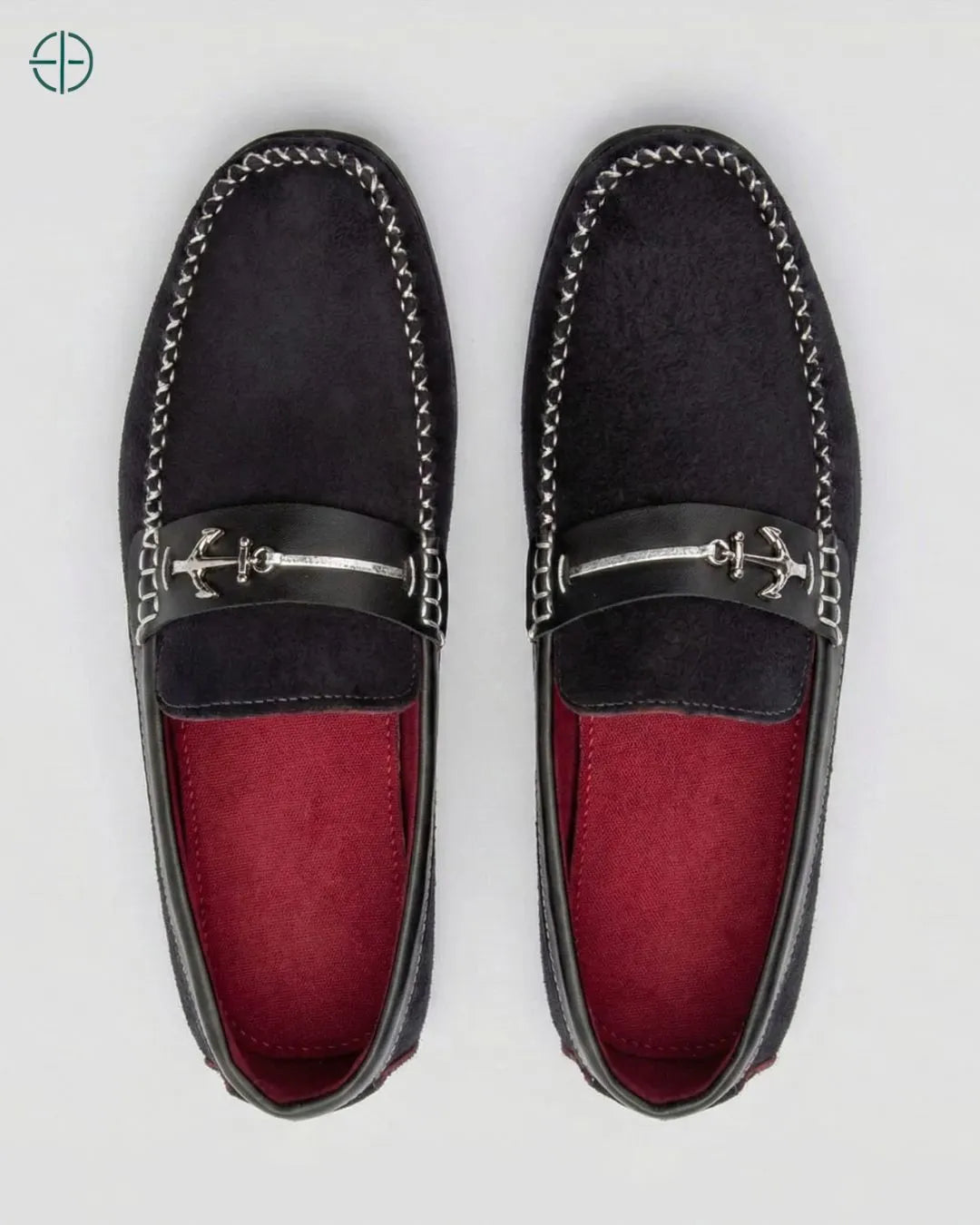 Mocassim_Old_Money_Navy_Bit_