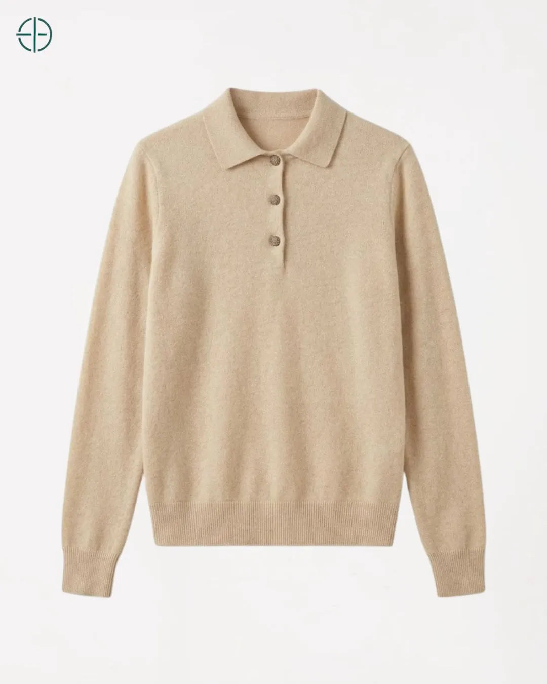 Polo Feminina Alba 100% Cashmere | Rest Money™