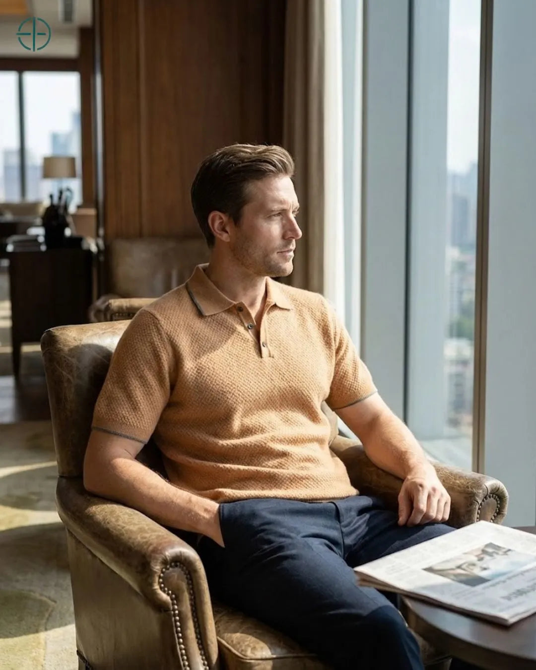 Polo_Masculina_Sanremo_100_Cashmere_Rest_Money_