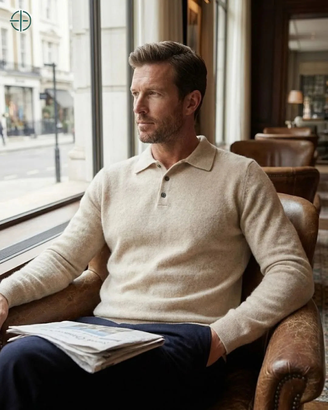 Polo_Masculina_Treviso_100_Cashmere_Rest_Money_