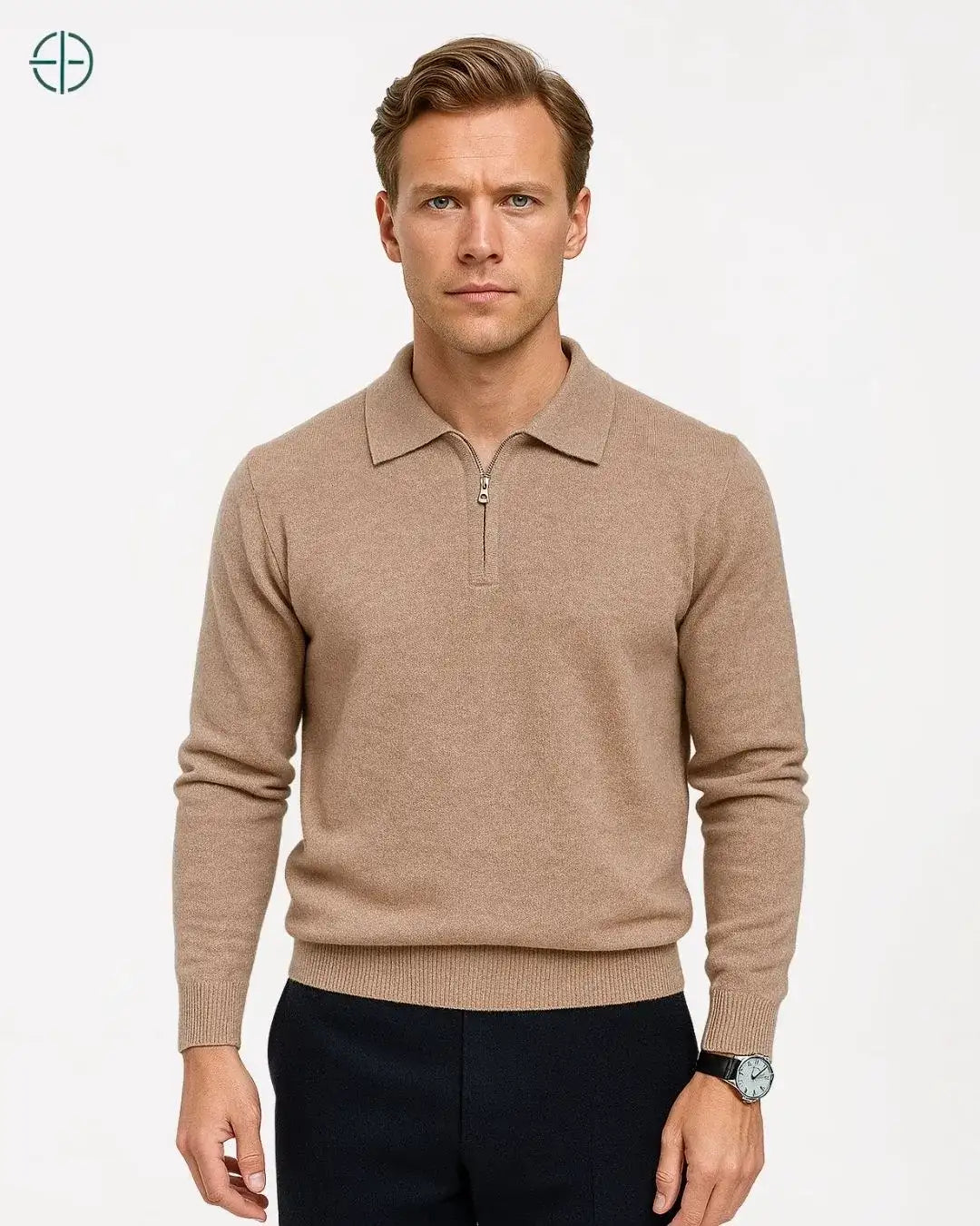 Pulover_Nobre_Gola_Polo_100_Caxemira_