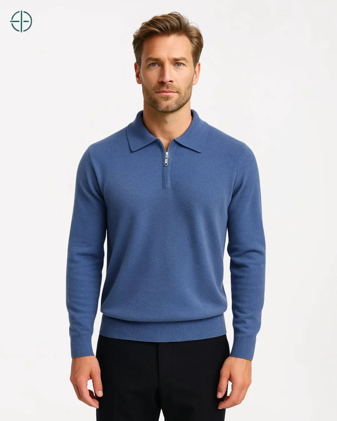 Pulover_Nobre_Gola_Polo_100_Caxemira_