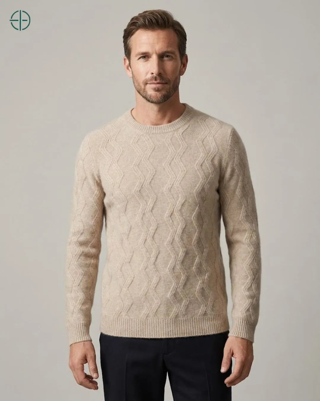 Sueter_Masculino_Farnese_100_Cashmere_Rest_Money_