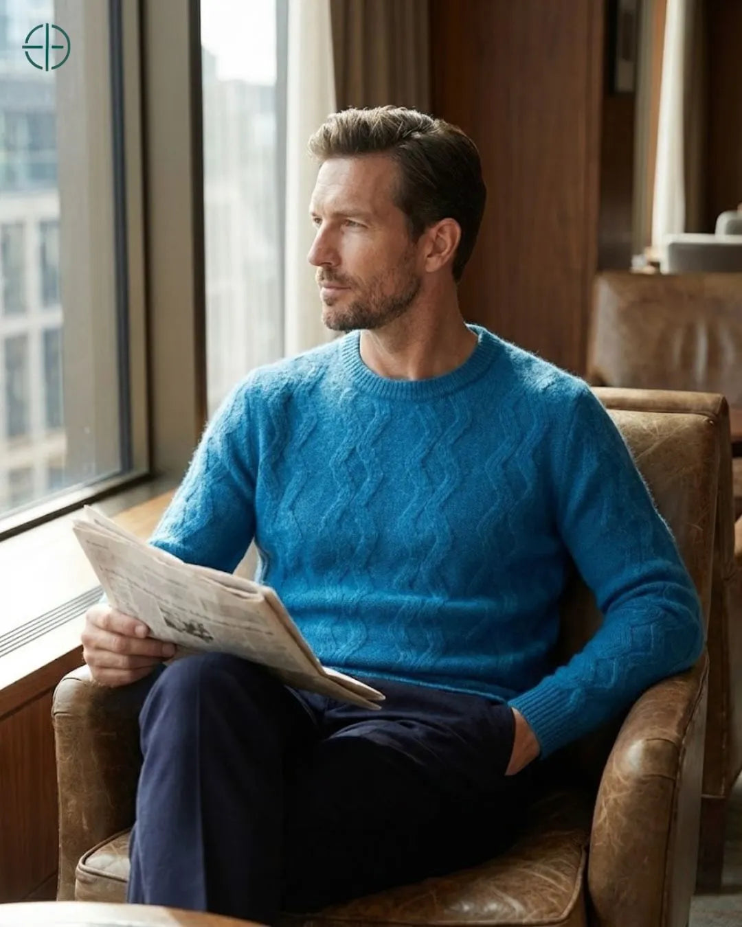Sueter_Masculino_Farnese_100_Cashmere_Rest_Money_