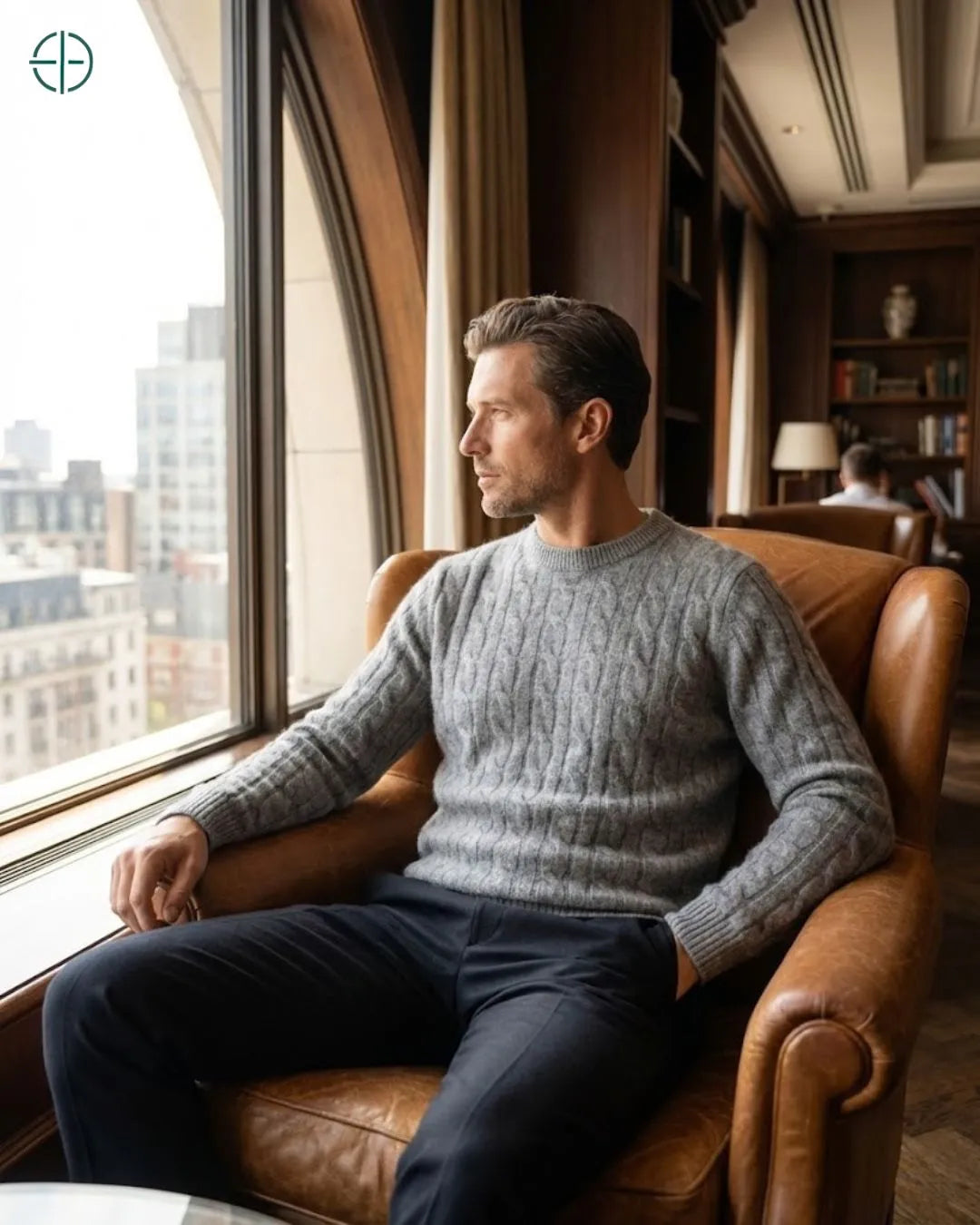 Sueter_Masculino_Fiorentino_100_Cashmere_Rest_Money_