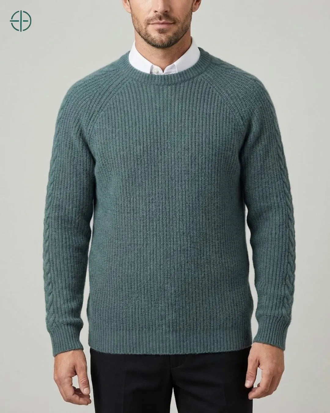 Sueter_Masculino_Lucca_100_Cashmere_Rest_Money_