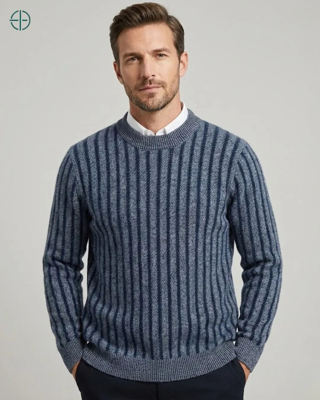 Sueter_Masculino_Savoia_100_Cashmere_Rest_Money_