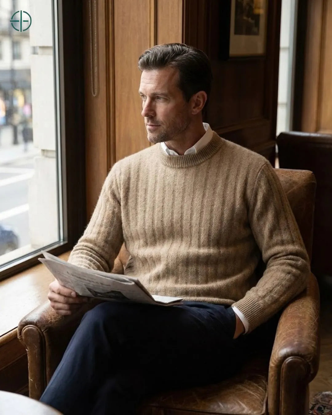 Sueter_Masculino_Savoia_100_Cashmere_Rest_Money_