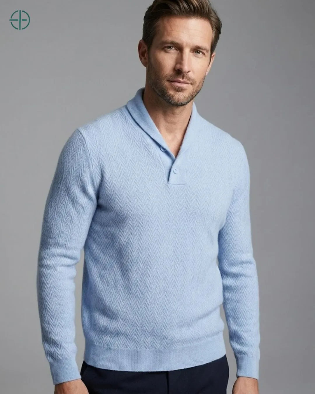 Sueter_Masculino_Sorrento_100_Cashmere_Rest_Money_