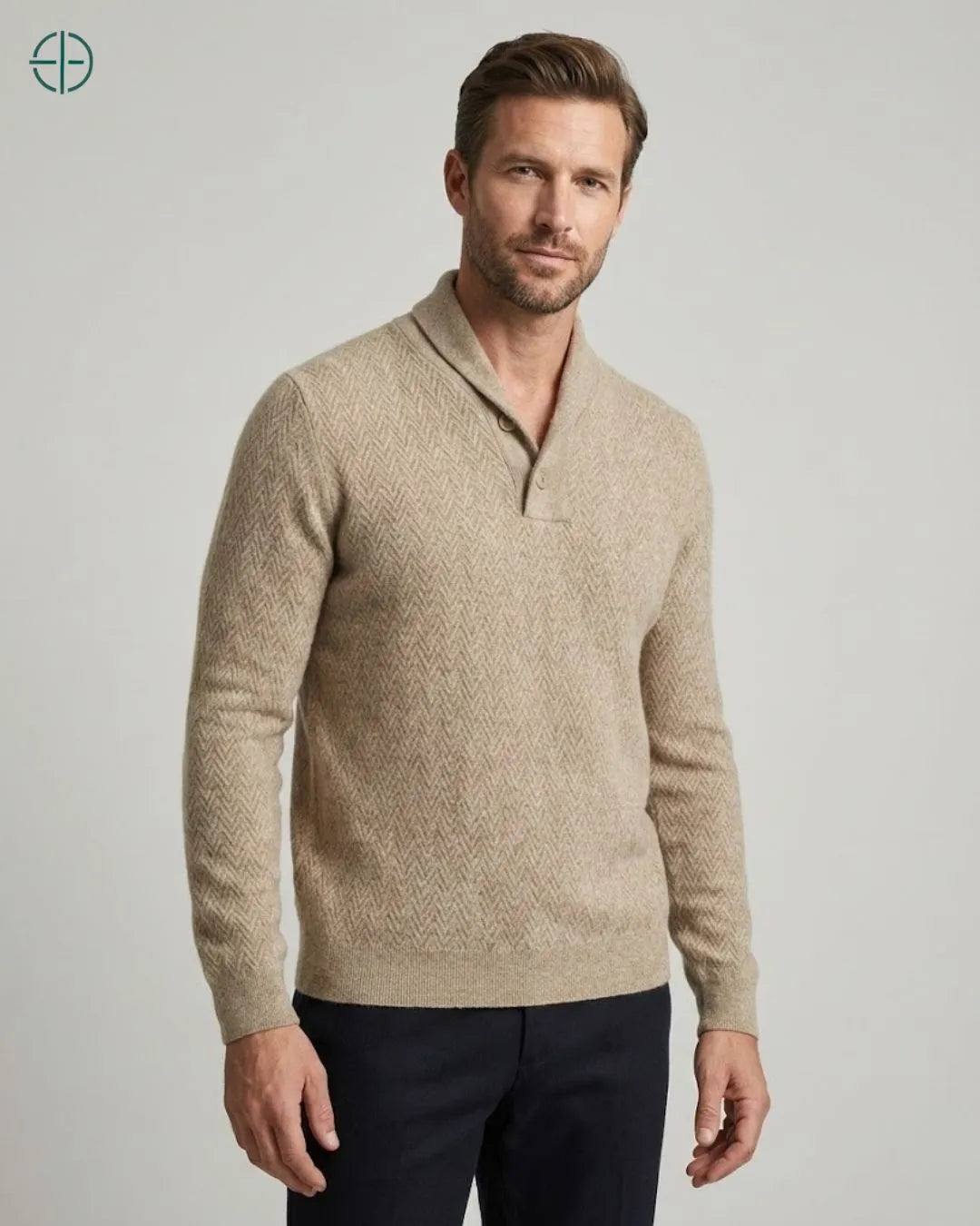 Sueter_Masculino_Sorrento_100_Cashmere_Rest_Money_