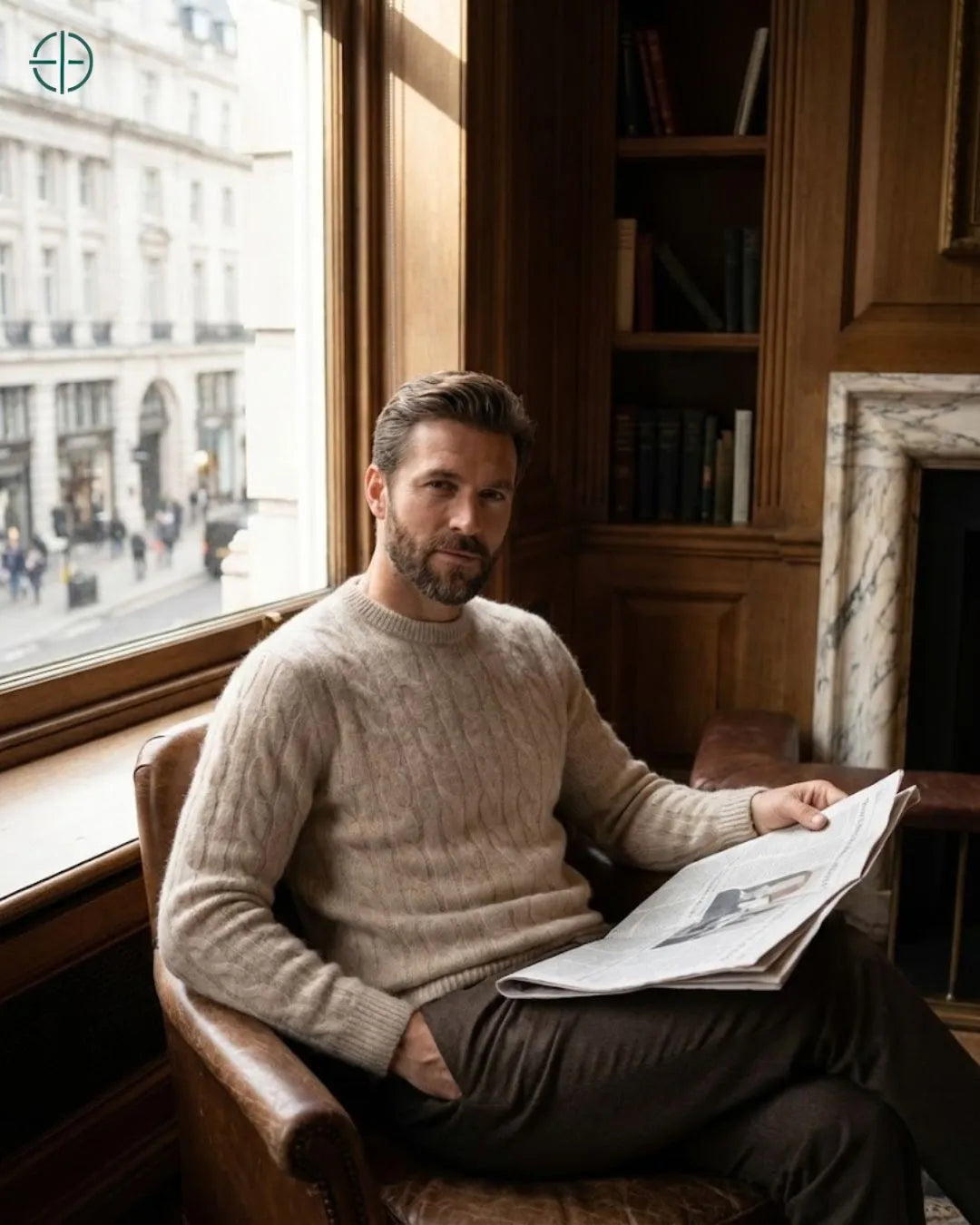 Sueter_Masculino_Umbria_100_Cashmere_Rest_Money_