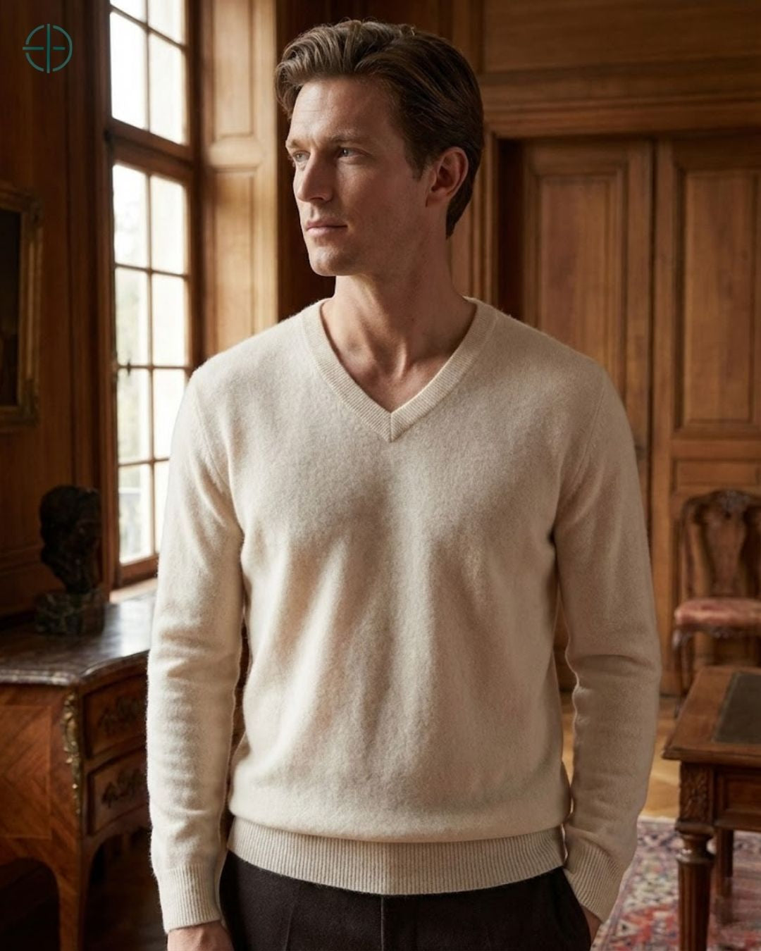 Sueter_V_Masculino_100_Caxemira_Rest_Money_