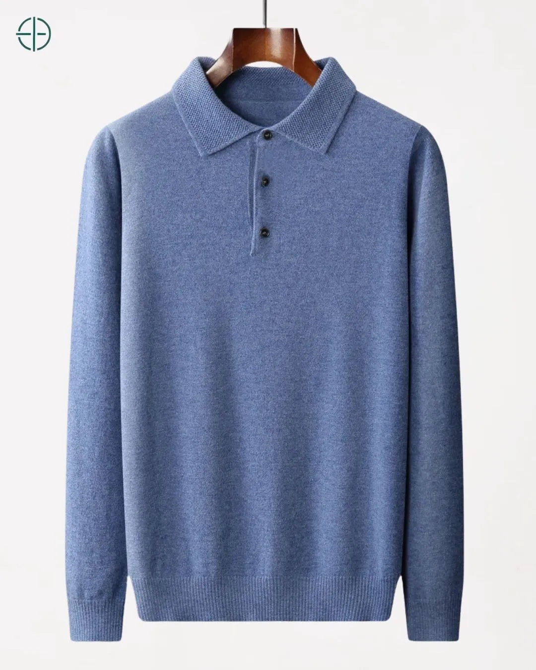 Polo combinada com acessórios discretos