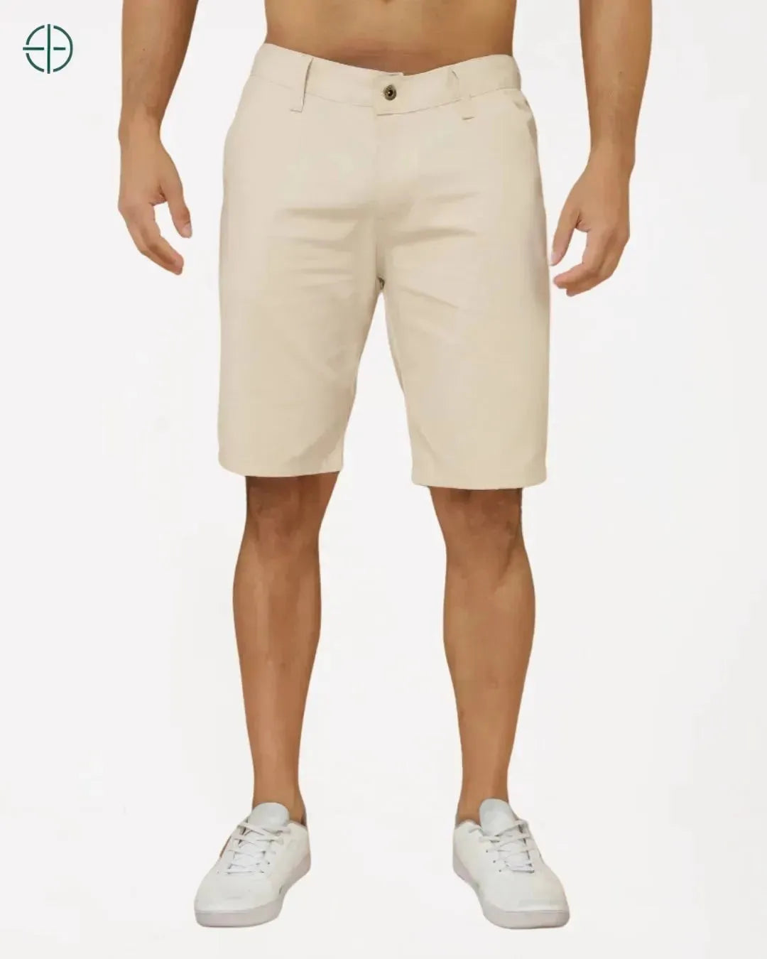 bermuda masculina de sarja com corte social