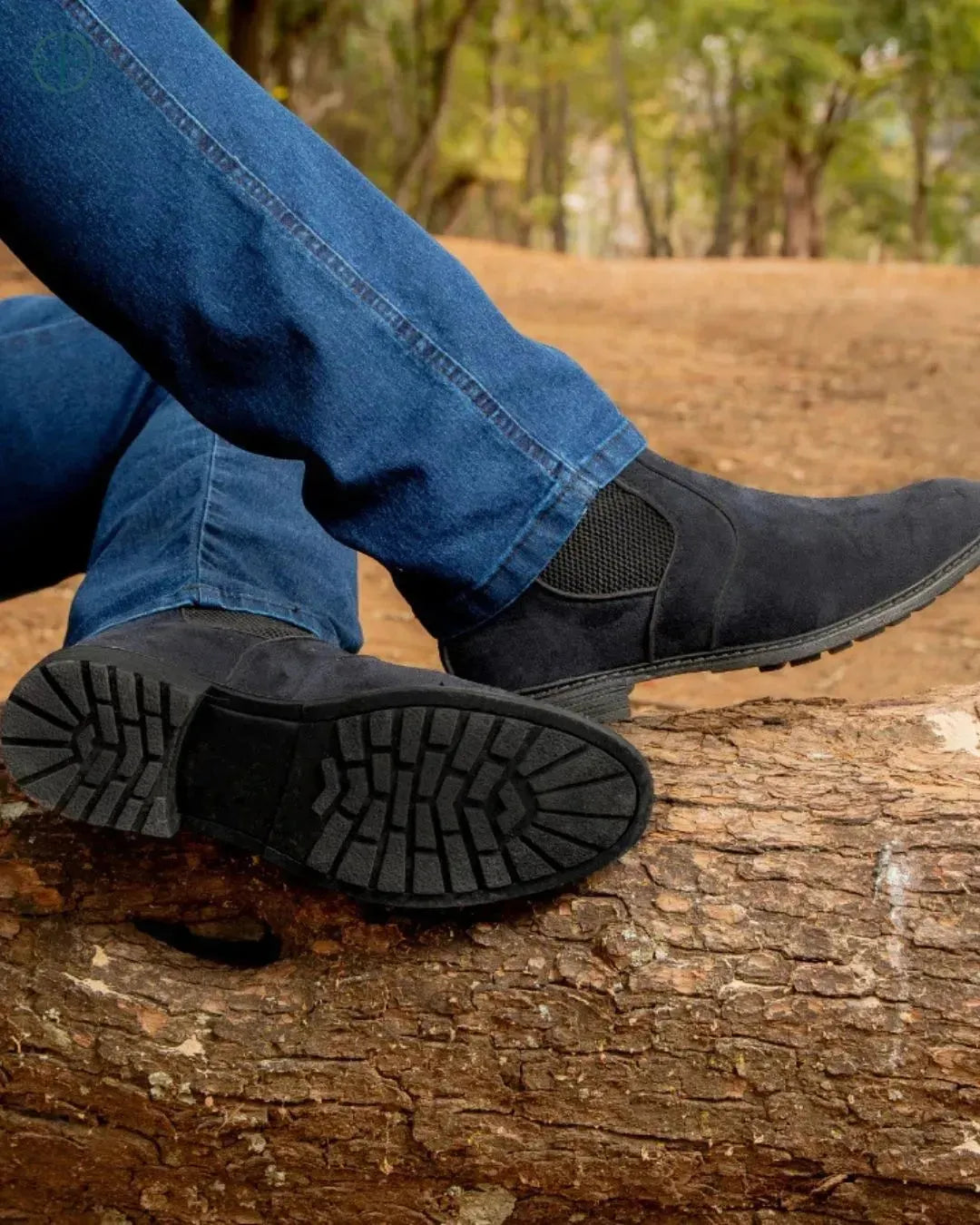 botina masculina estilo cowboy com solado antiderrapante