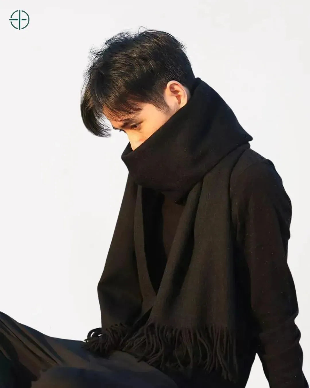 cachecol leve e aquecido feito com tecido pashmina de 250g