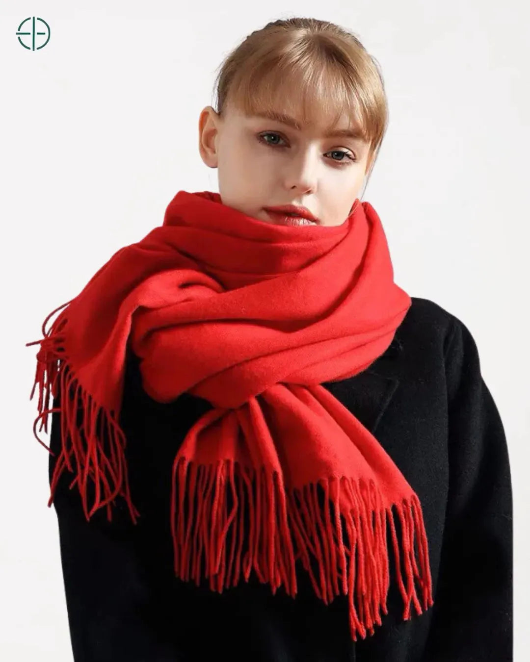 cachecol premium de caxemira – toque suave, leveza e aquecimento ideal