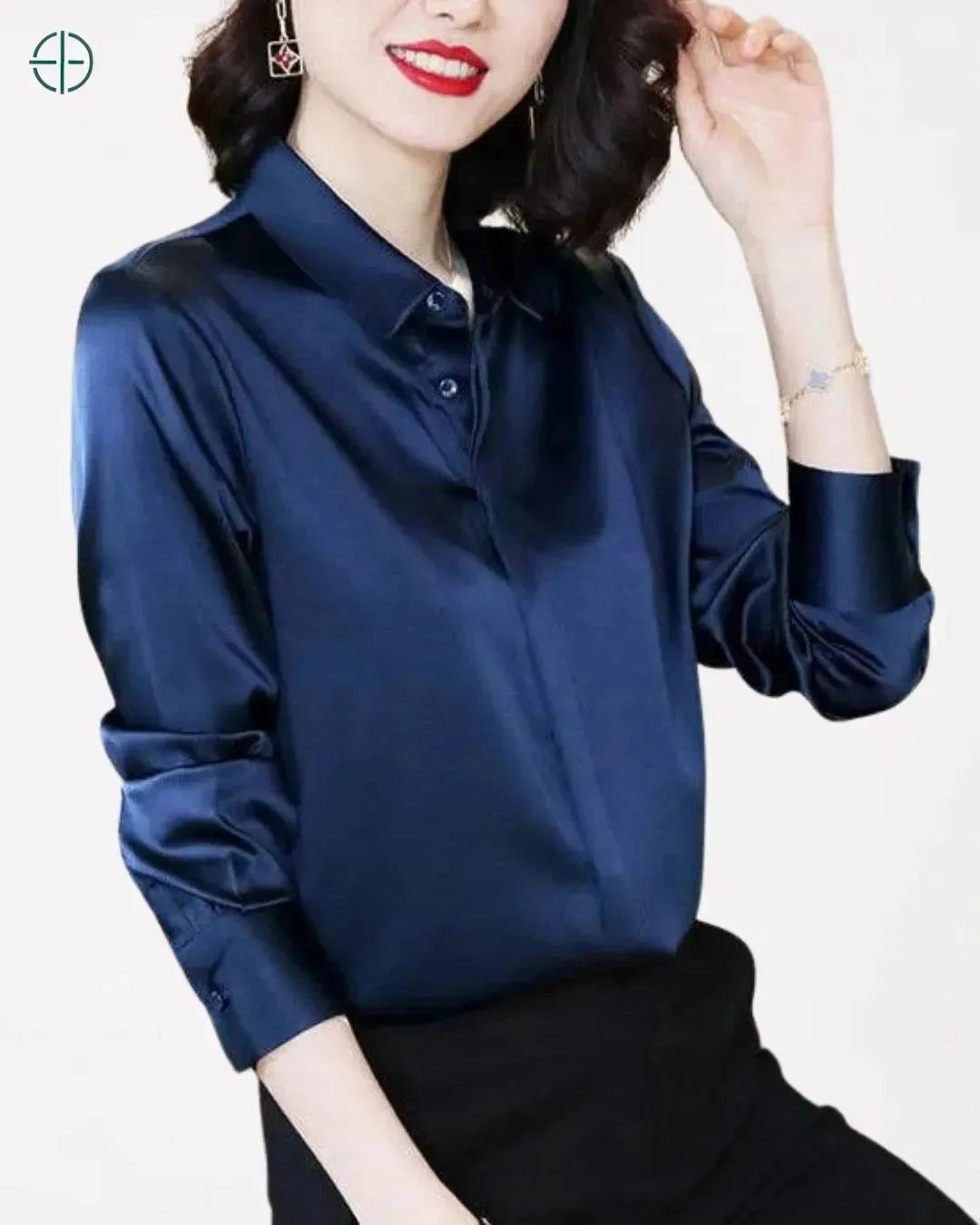 detalhe do tecido de seda com brilho natural