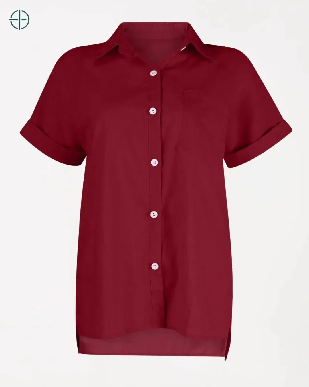 detalhe do colarinho estruturado da camisa